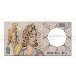 Athena à gauche - Format 100 francs DELACROIX - DIS-03-F-02 - Etat : TTB+