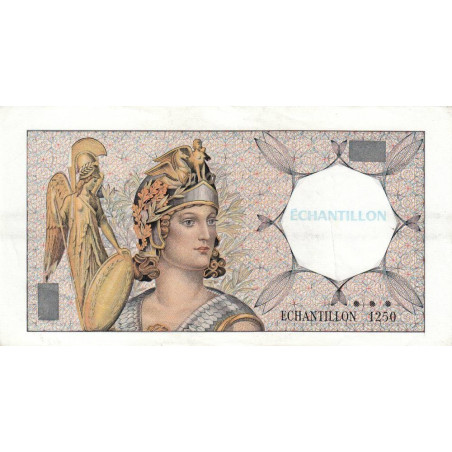 Athena à gauche - Format 100 francs DELACROIX - DIS-03-F-02 - Etat : TTB+