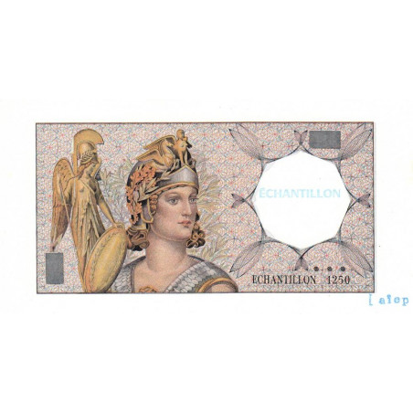 Athena à gauche - Format 200 francs MONTESQUIEU - DIS-03-F-03 - Pub AFEP - Etat : NEUF