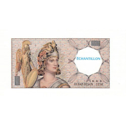 Athena à gauche - Format 500 francs PASCAL - DIS-03-F-04 - Etat : SPL