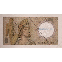 Athena à gauche - Format 100 francs DELACROIX - DIS-03-H-02 - Etat : SUP