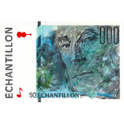 Ravel - Format 50 francs ST-EXUPERY - DIS-05-A-01 - Etat : SPL