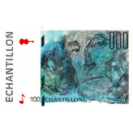 Ravel - Format 100 francs CEZANNE - DIS-05-A-02 - Etat : NEUF