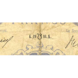 F 02bis-04 - 19/07/1916 - 5 francs - Bleu lion inversé - Série Y.12930 - Etat : TB
