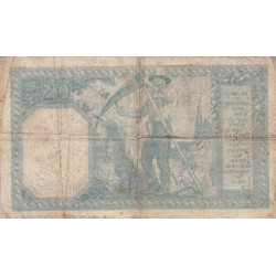 F 11-02 - 02/11/1917 - 20 francs - Bayard - Série G.3271 - Etat : B+ à TB-