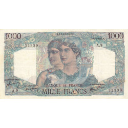 F 41-02 - 26/04/1945 - 1000 francs - Minerve et Hercule - Etat : TTB+