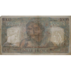 F 41-02 - 26/04/1945 - 1000 francs - Minerve et Hercule - Etat : TB