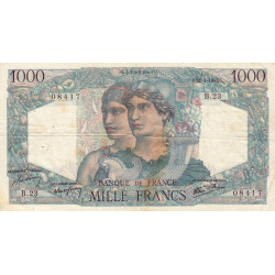 F 41-03 - 31/05/1945 - 1000 francs - Minerve et Hercule - Etat : TTB-