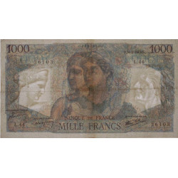 F 41-04 - 14/06/1945 - 1000 francs - Minerve et Hercule - Etat : TTB