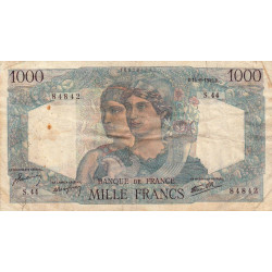 F 41-04 - 14/06/1945 - 1000 francs - Minerve et Hercule - Etat : TB-