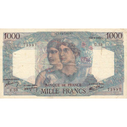 F 41-05 - 28/06/1945 - 1000 francs - Minerve et Hercule - Etat : TB+