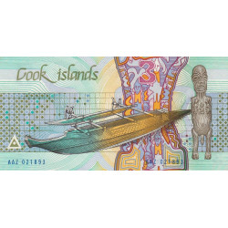 Cook (îles) - Pick 3 - 3 dollars - Série AAZ - 1987 - Etat : NEUF
