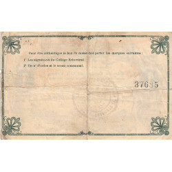 Belgique - Stemberg - ST128 - 1 franc - 15/10/1914 - Etat : TB+