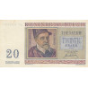 Belgique - Pick 132a - 20 francs - Série A07 - 01/07/1950 - Etat : TTB+