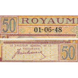 Belgique - Pick 133a - 50 francs - Série G 01 - 01/06/1948 - Etat : TB