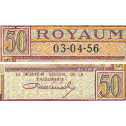 Belgique - Pick 133b - 50 francs - 03/04/1956 - Etat : TTB-