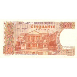 Belgique - Pick 139_1b - 50 francs - Série 476 X - 15/06/1966 - Etat : SUP