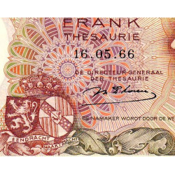 Belgique - Pick 139_1b - 50 francs - Série 476 X - 15/06/1966 - Etat : SUP