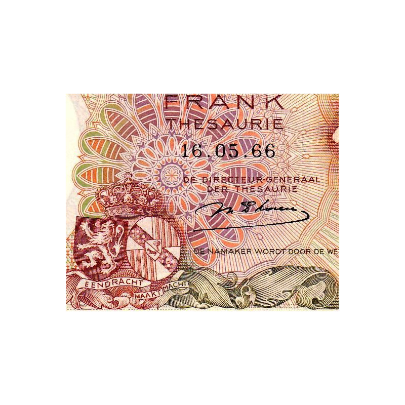 Belgique 50 Francs 1966 – Pick 139 Signature 21 – Billet De Collection (usagé) – Authentique – Plus En Circulation