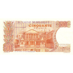 Belgique - Pick 139_1b - 50 francs - Série 571 J - 15/06/1966 - Etat : SPL à NEUF