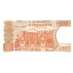 Belgique - Pick 139_3 - 50 francs - Série 923 P - 15/06/1966 (1976) - Etat : SPL à NEUF