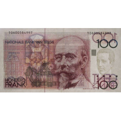 Belgique - Pick 140_1 - 100 francs - 1977 - Etat : SPL