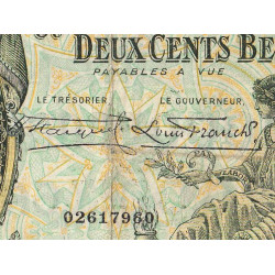 Belgique - Pick 104_1 - 1'000 francs ou 200 belgas - 07/03/1929 - Etat : TB+
