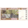 Côte d'Ivoire - Pick 114Aj - 10'000 francs - 2001 - Etat : SUP+