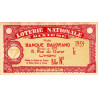 1939 - Loterie Nationale - 1/10ème - Lyon - Banque Baudrand - Etat : TTB+