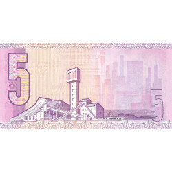 Afrique du Sud - Pick 119c - 5 rand - Série B7/50 - 1981 - Etat : NEUF