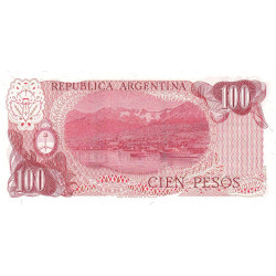 Argentine - Pick 302b_2 - 100 pesos - Série E - 1977 - Etat : NEUF