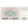 Bosnie-Herzégovine - Pick 39 - 1 dinar - Série AH - 15/08/1994 - Etat : NEUF