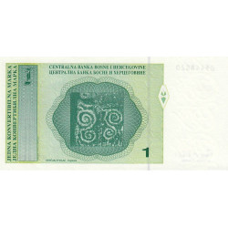 Bosnie-Herzégovine - Pick 59 - 1 convertible maraka - Série B - 1998 - Etat : NEUF
