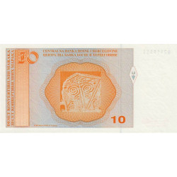 Bosnie-Herzégovine - Pick 63 - 10 convertible maraka - Série B - 1998 - Etat : NEUF