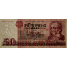 Allemagne RDA - Pick 30b - 50 mark der DDR - 1971 (1986) - Série GC - Etat : SPL