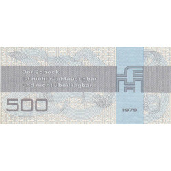 Allemagne RDA - Pick FX 7 - 500 mark - 1979 - Série AA - Etat : NEUF