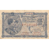 Belgique - Pick 92 - 1 franc - 24/09/1920 - Etat : TB