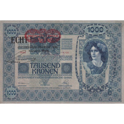 Autriche - Pick 58 - 1'000 kronen - Série 1100 - 1920 - Etat : SUP