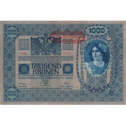 Autriche - Pick 60 - 1'000 kronen - Série 1976 - 1920 - Etat : TB