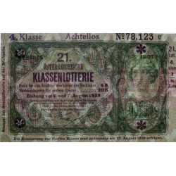 Autriche - Pick S152b - Loterie 1929 - Etat : NEUF