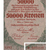 Autriche - Pick 80_2 - 50'000 kronen - 02/01/1922 - Etat : SUP