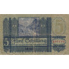 Autriche - Pick 93 - 5 shilling - 01/07/1927 - Etat : TB