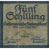 Autriche - Pick 93 - 5 shilling - 01/07/1927 - Etat : TB