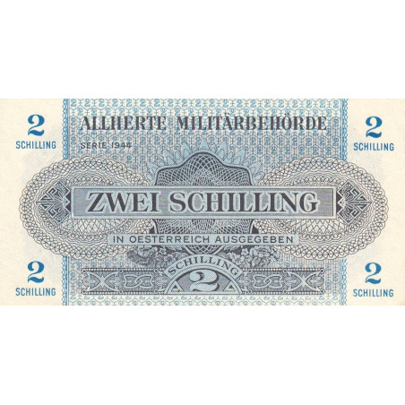 Autriche - Pick 104b - 2 shilling - 1944 - Etat : pr.NEUF