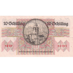 Autriche - Pick 122 - 10 shilling - 02/02/1946 - Etat : TTB+