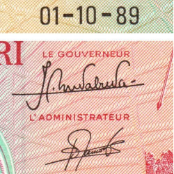 Burundi - Pick 27b_4 - 20 francs - Série BR - 01/10/1989 - Etat : NEUF