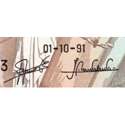 Burundi - Pick 28c_3 - 50 francs - Série BP - 01/10/1991 - Etat : NEUF