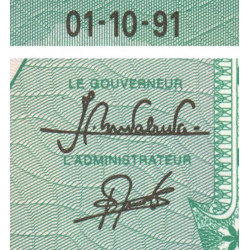 Burundi - Pick 33b_4 - 10 francs - Série AT - 01/10/1991 - Etat : NEUF