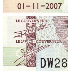 Burundi - Pick 36g - 50 francs - Série DW - 01/11/2007 - Etat : NEUF