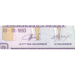 Burundi - Pick 37a - 100 francs - Série ES - 01/10/1993 - Etat : TTB+